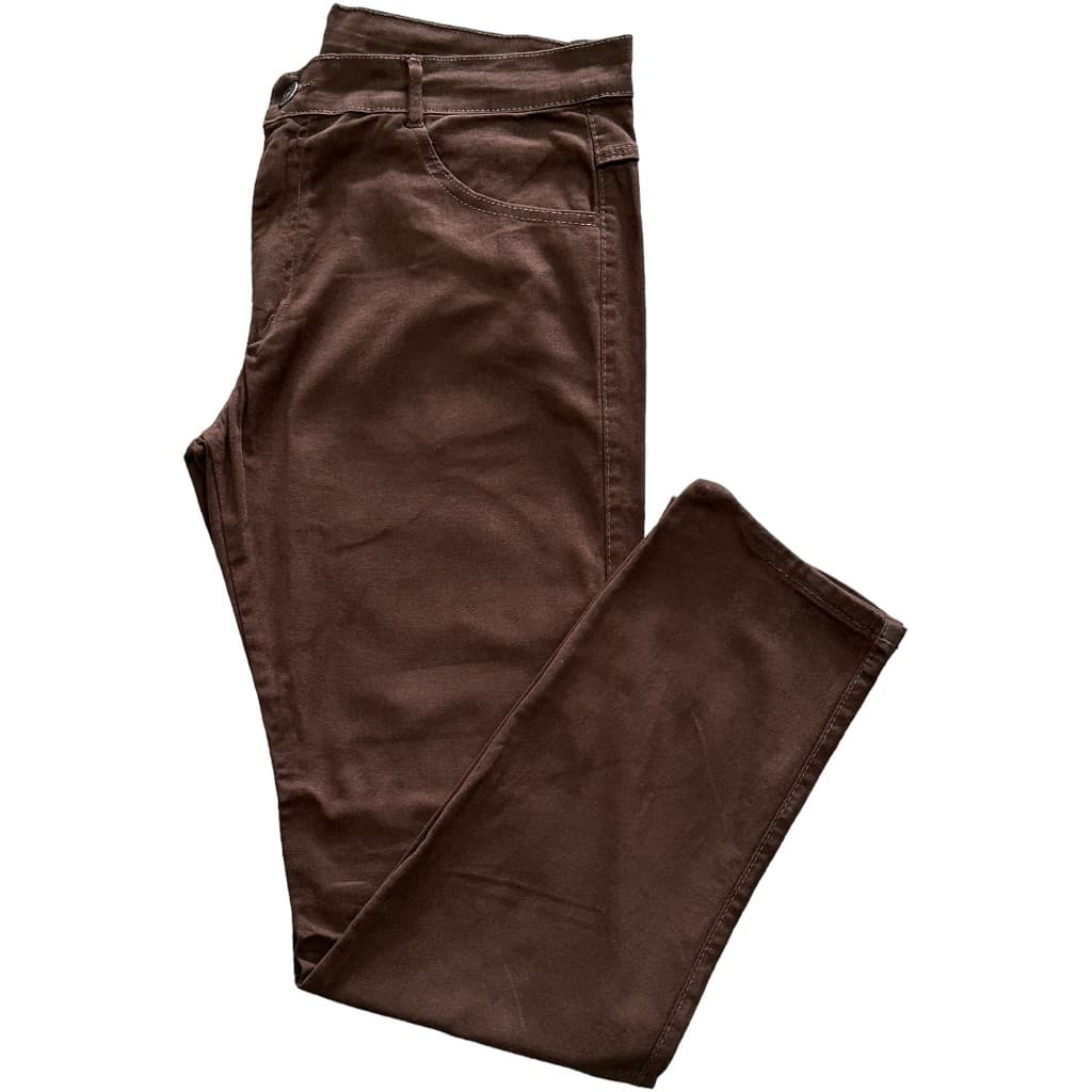 Calça masculina sarja slim fit  todas com elastano básica tradicional calça para homem moderno envio rapido