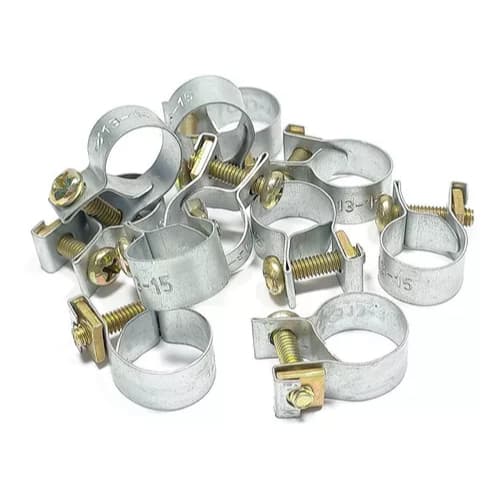 ABRAÇADEIRA PARA MANGUEIRA DE COMBUSTÍVEL 14 X 17MM - SUPRENS - 10 UNIDADES