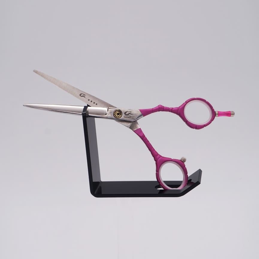 Tesoura Profissional UMI PRIME - ROSA TESOURA DE CORTE DE CABELO