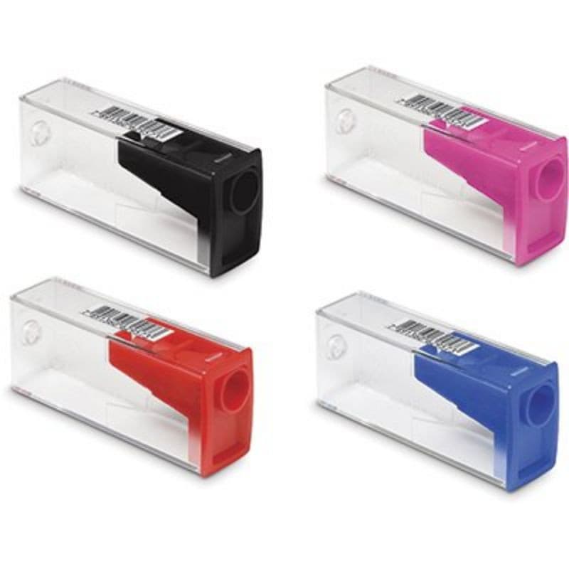 Apontador c/ depósito Cores Sortidas Faber Castell