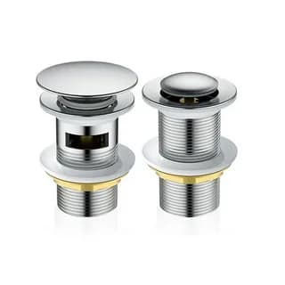 Válvula Click De Inox Ralo P/ Cuba Pia de Banheiro Lavatório Louça 7/8