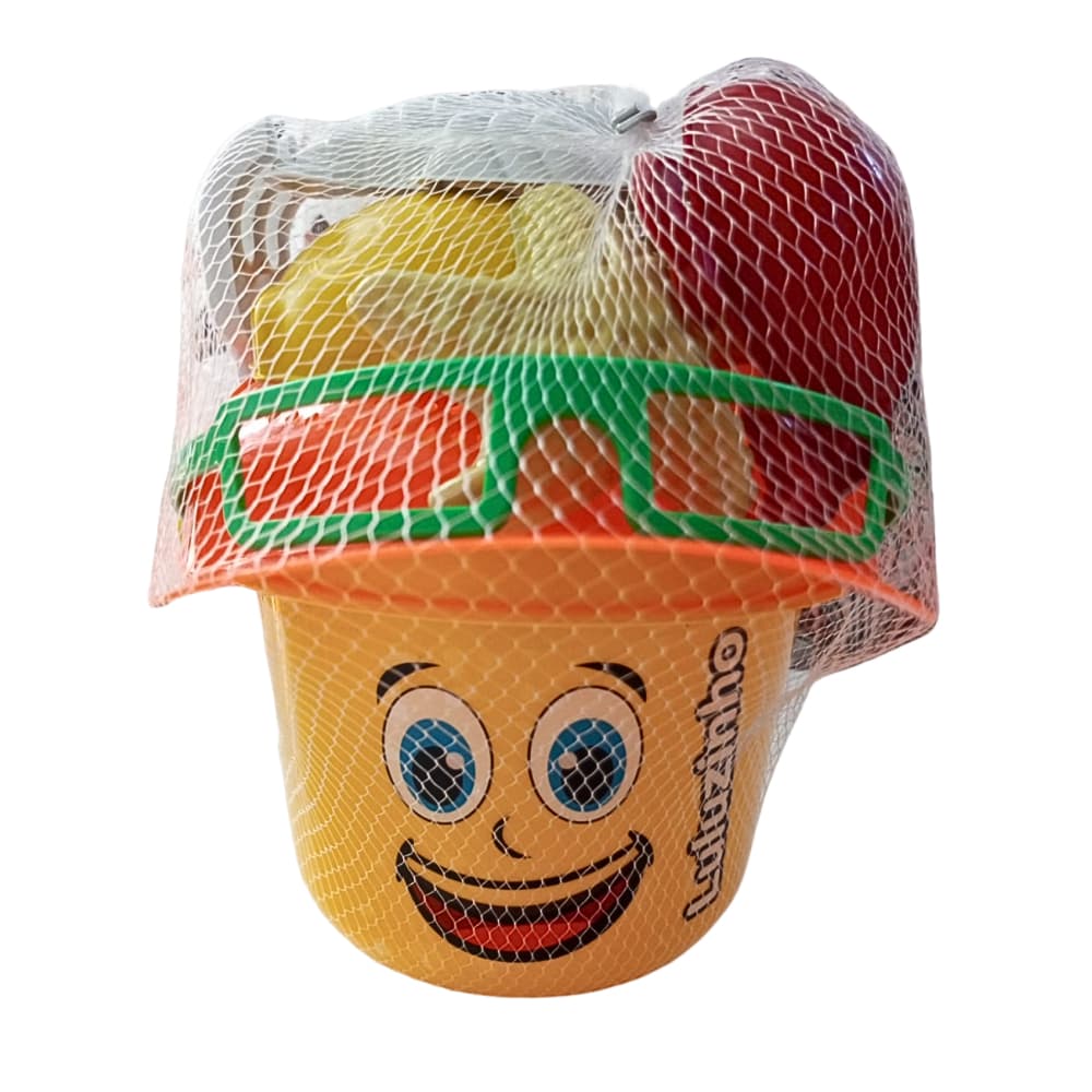 Baldinho Regador para Praia 9 Peças Rei do Balde | Brinquedo Infantil Criativo e Lúdico