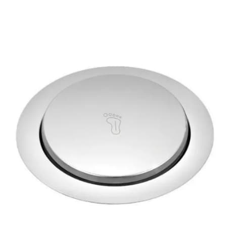 Ralo Click Inteligente em Metal Inox 10x10/15x15 Cromado Preto Piso Banheiro Redondo