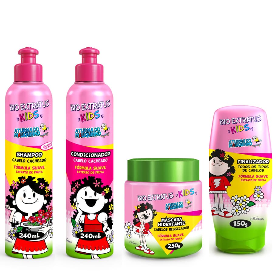 Kit Bio Extratus Kids Cabelo Cacheado