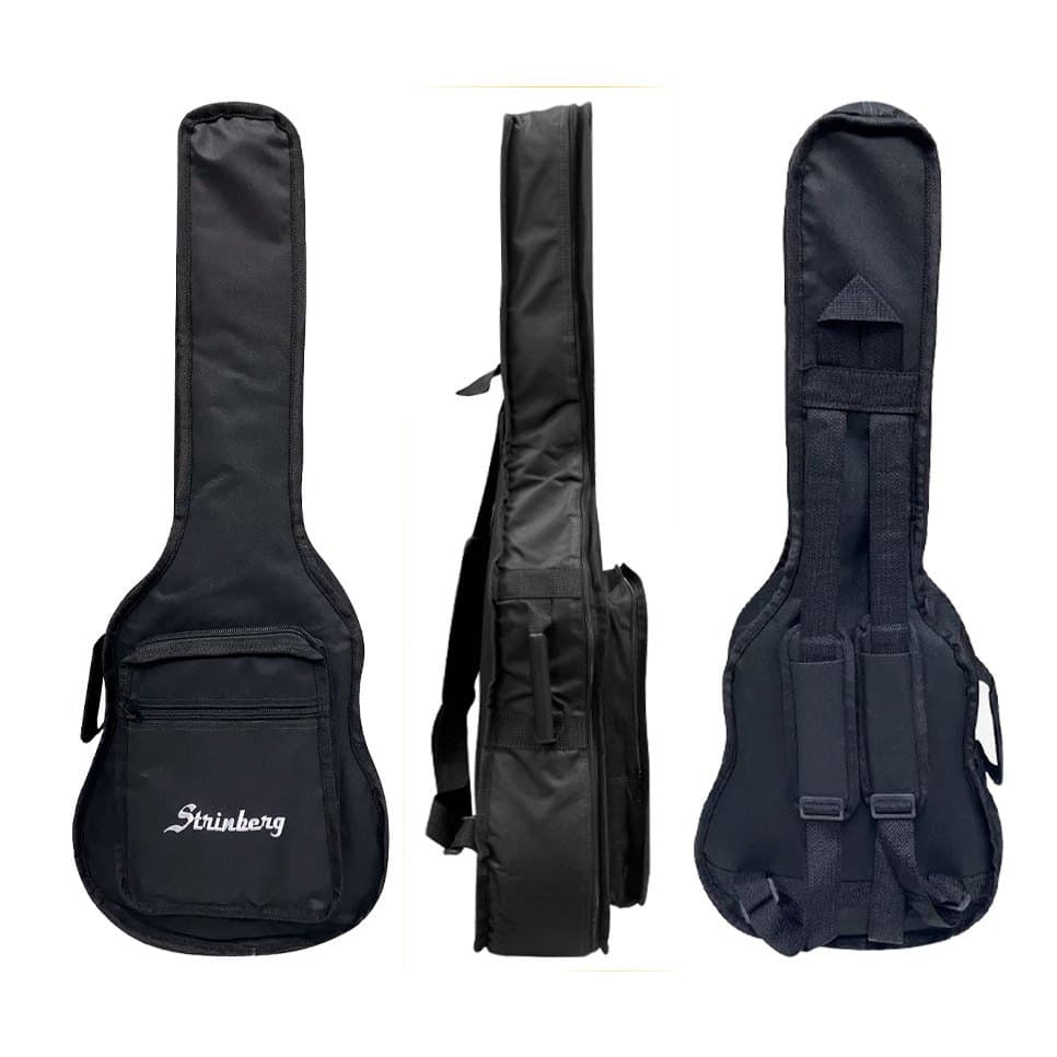 Capa P/ Violão Baby Cargo "strinberg" Preto Ny-600