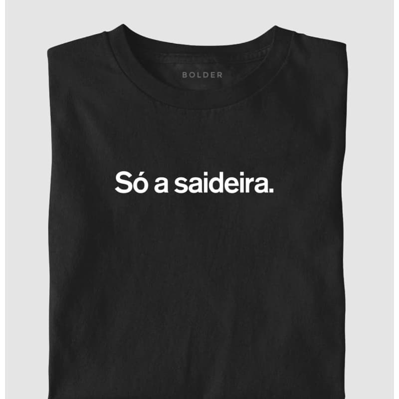 Camiseta Só a Saideira masculina / feminina