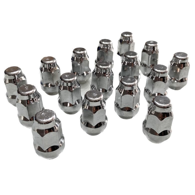 Jogo 20 Porcas Cromadas Roda Liga Leve Chevrolet Captiva / Cruze / Tracker Top