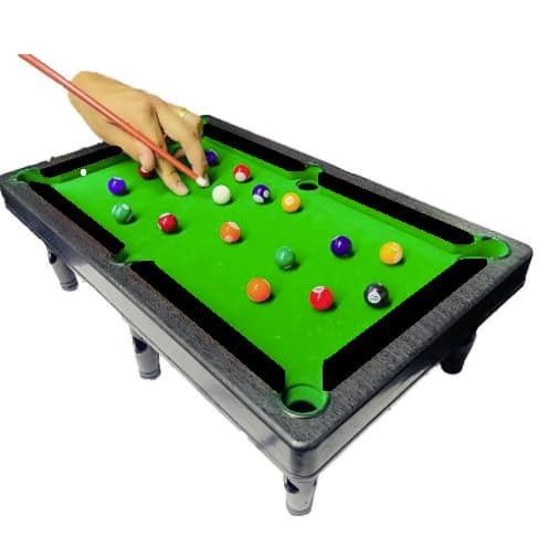 Mini Mesa de Bilhar Sinuca Infantil Divertida Profissional Brincadeira