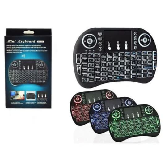 Mini Teclado Bluetooth Controle Tv Box Pc Box Smart Keyboard