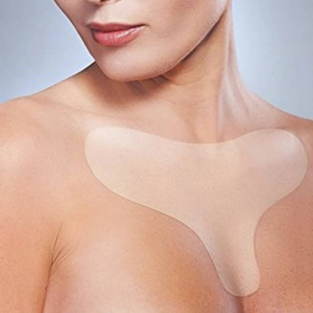 Adesivo Para Hidratação Do Colo Decote Reutilizável Silicone Pad Sono Estimulador O Melhor