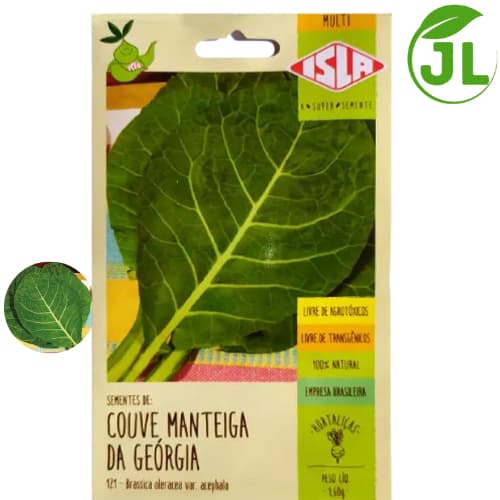 Sementes De Couve Manteiga Excelente Tempero E Verdura