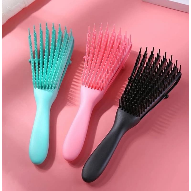 Escova Pente Polvo Para Cabelo