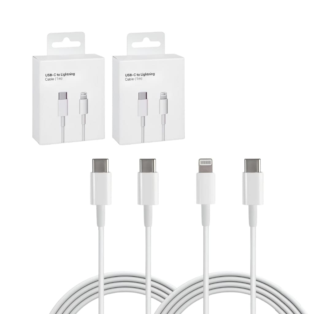 Cabo Lightning Tipo C (usb-c) - 1m Para IOS/Cabo Usb-c Para Tipo-c 1 Metros Super Charge