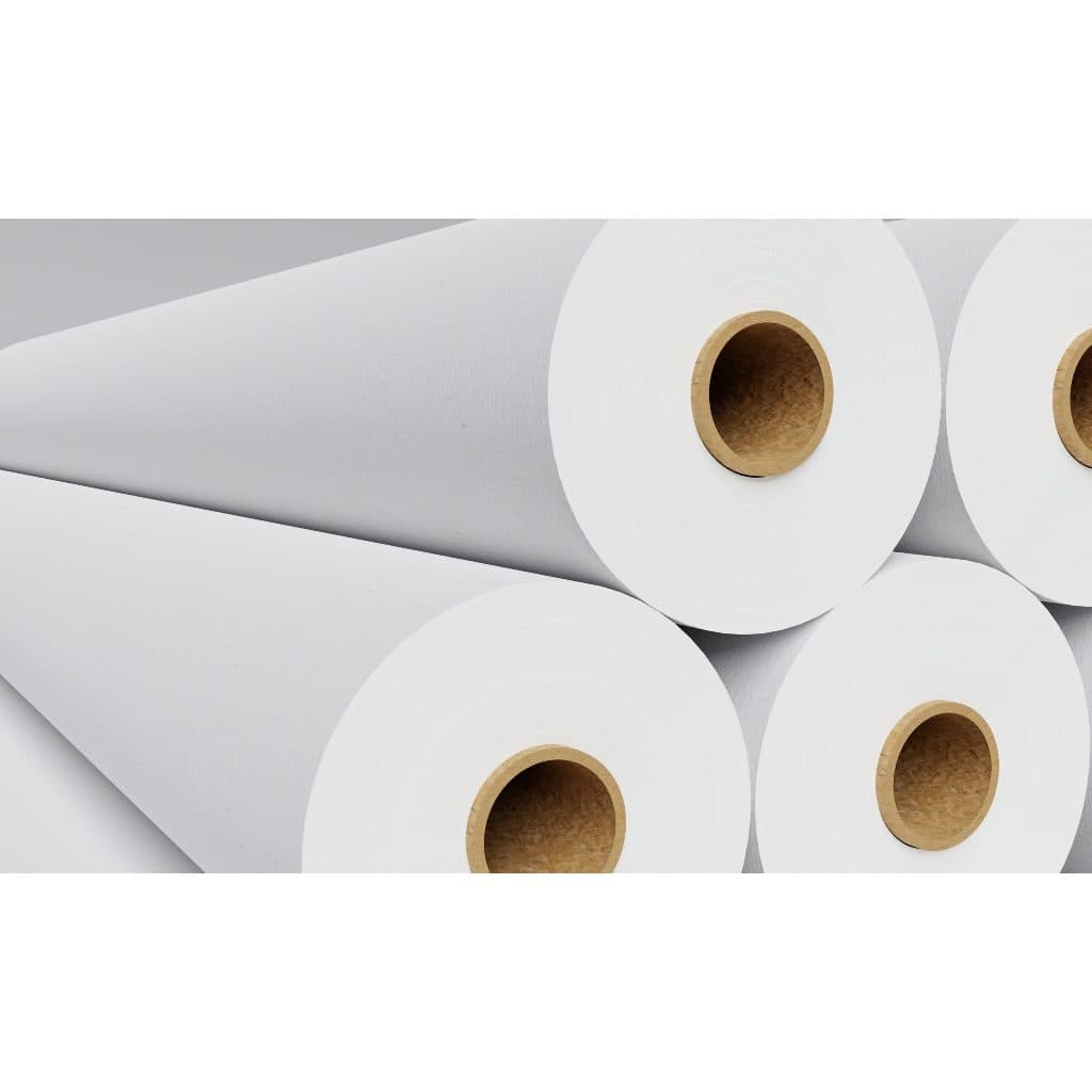 Bobina Impressão Offset Sulfite Adesivo Branco Pigmentada, Corante e Laser 210 Mm X 10 Mts Creative Produtos