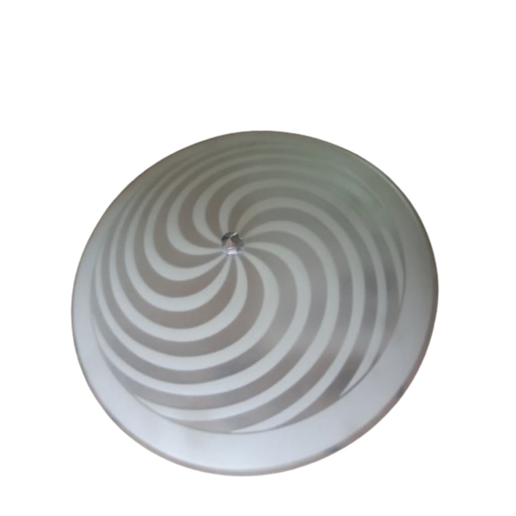Vidro De Reposição Luminária Plafon Redondo 30cm Tema Tata Vento.