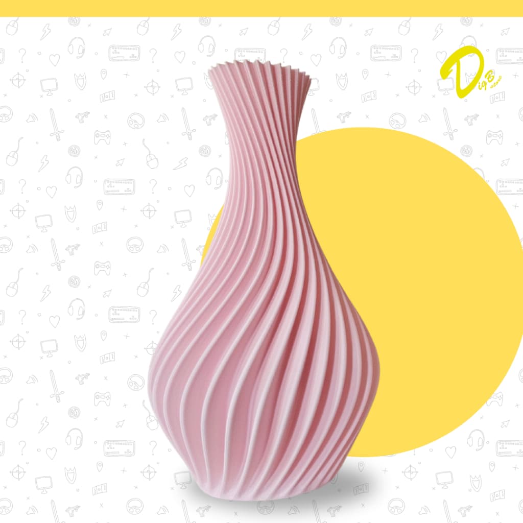 Vaso Decorativo Decoração Espiral para Salar de Estar Várias Cores Presente