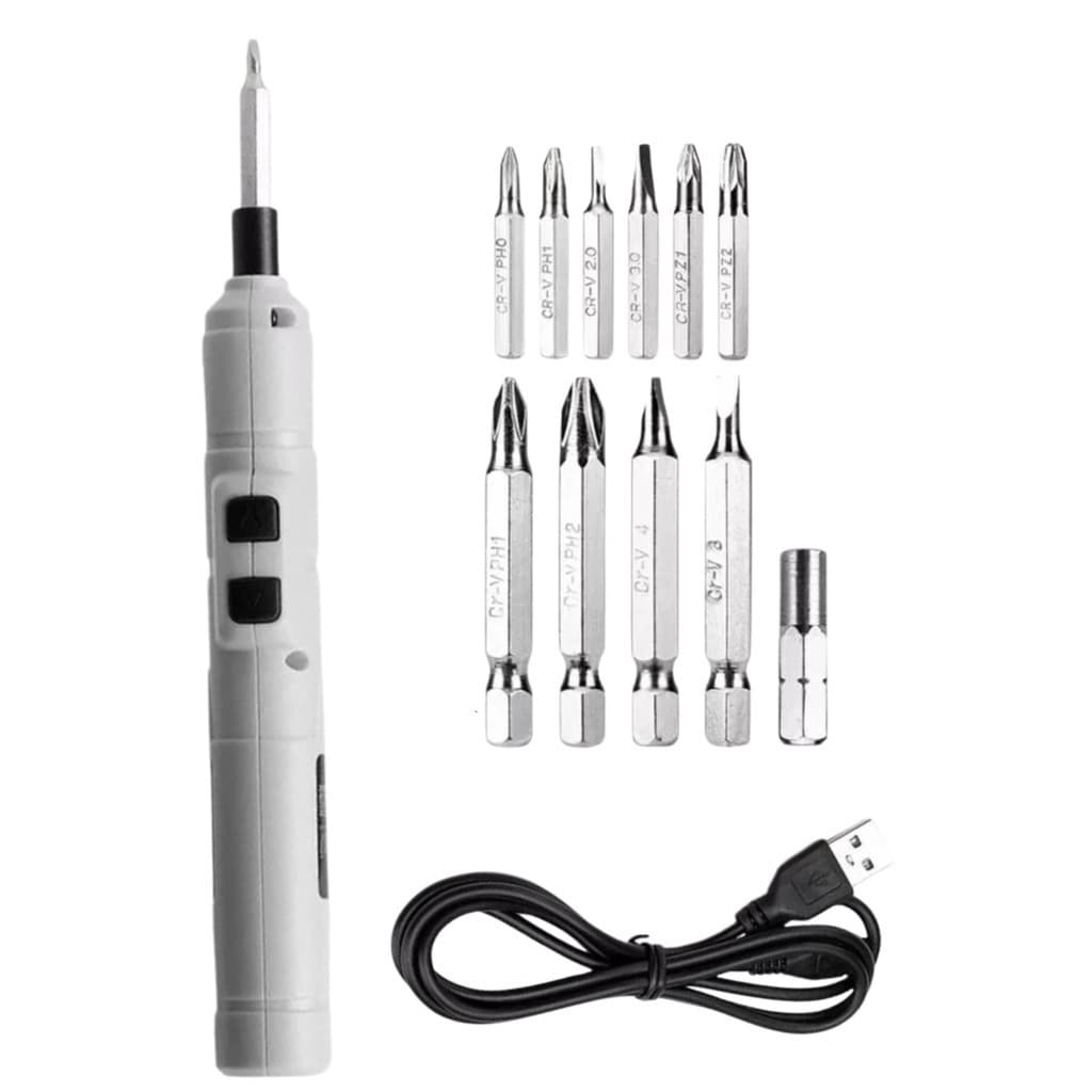 Chave de Fenda Elétrica com Pontas BITS e Magnetizador