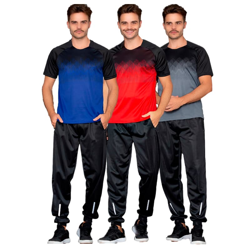 KIT 3 CAMISETAS MASCULINA DRYFIT TREINO CORRIDA ACADEMIA FUTEBOL ESPORTE FITNESS CAMISA MASCULINA