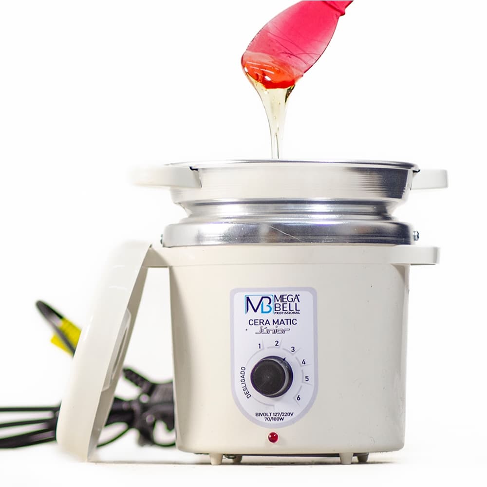 Termocera Aquecedor de Cera Junior 400g Bivolt com Refil Toda Branca (7208 MB)