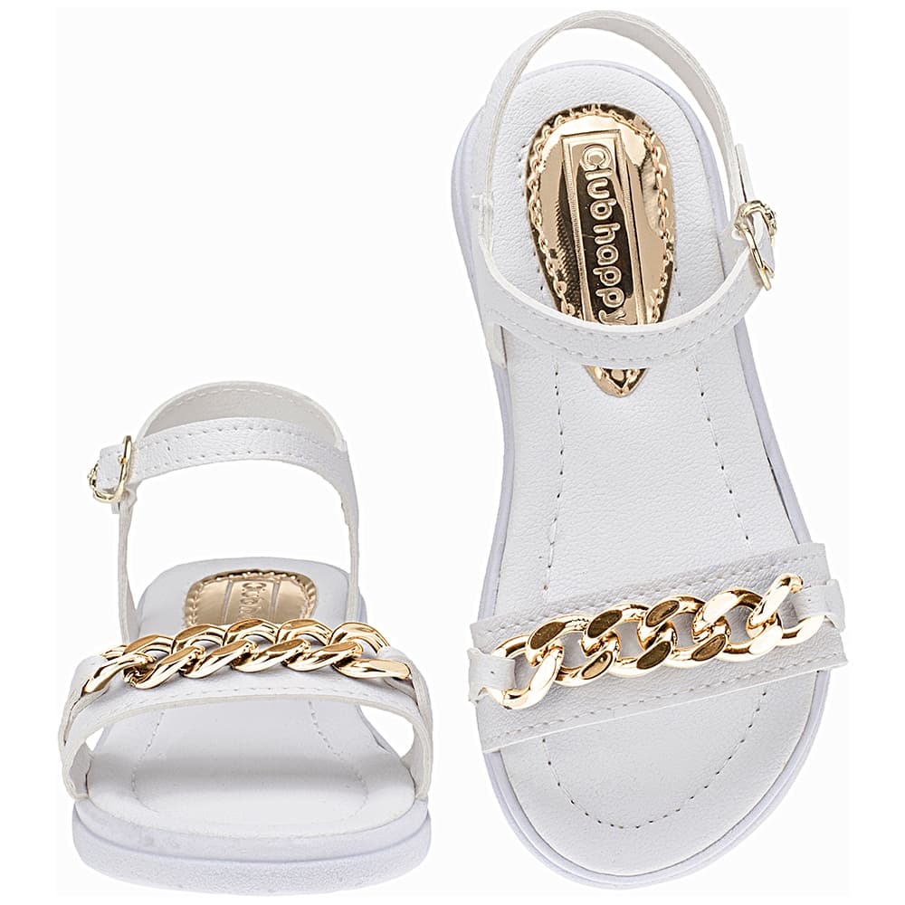 Sandália Infantil Menina Casual Luxo Com Laço Coração Super Confortável Qualidade 23 ao 34 Promoção
