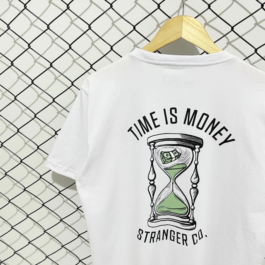 Camiseta Chronic Tempo é Dinheiro Streetwear