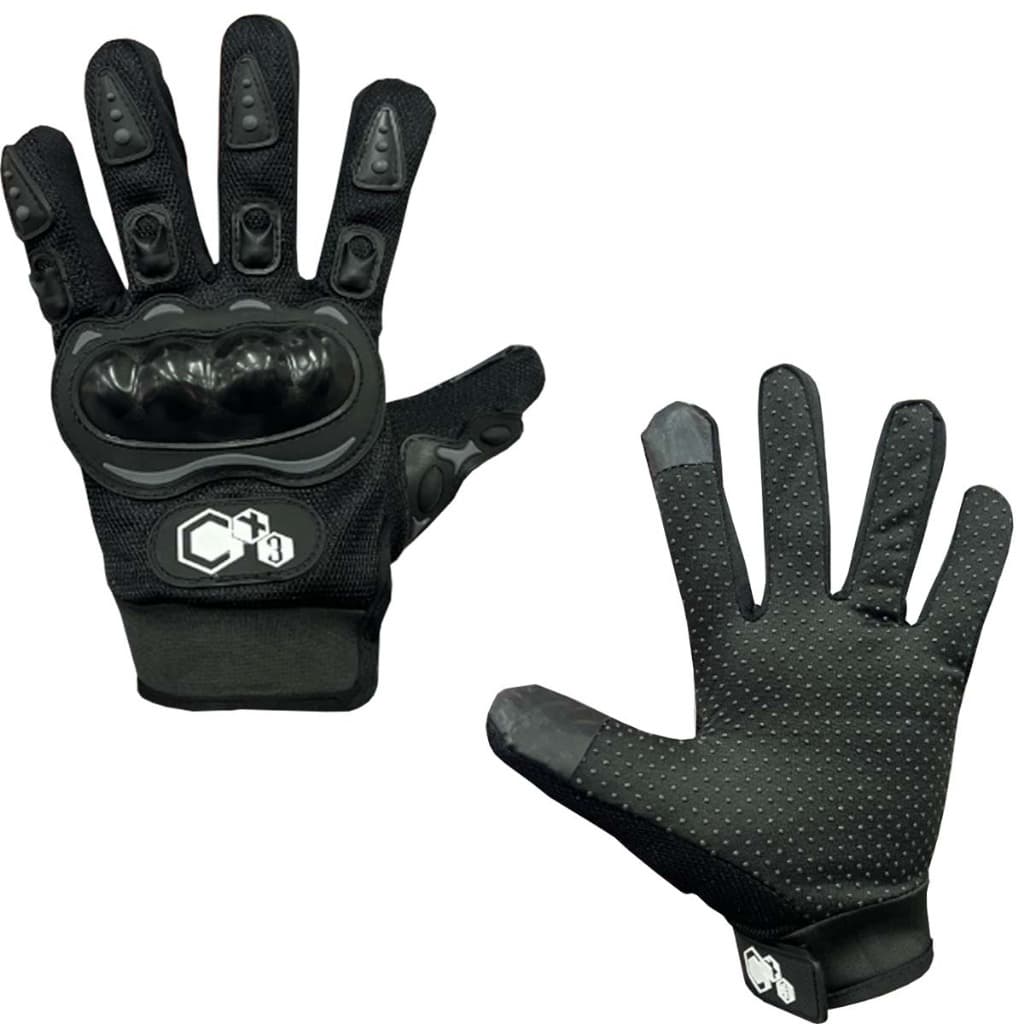 Luva Moto Motoqueiro Motociclista Motocross Com Proteção Touch Par