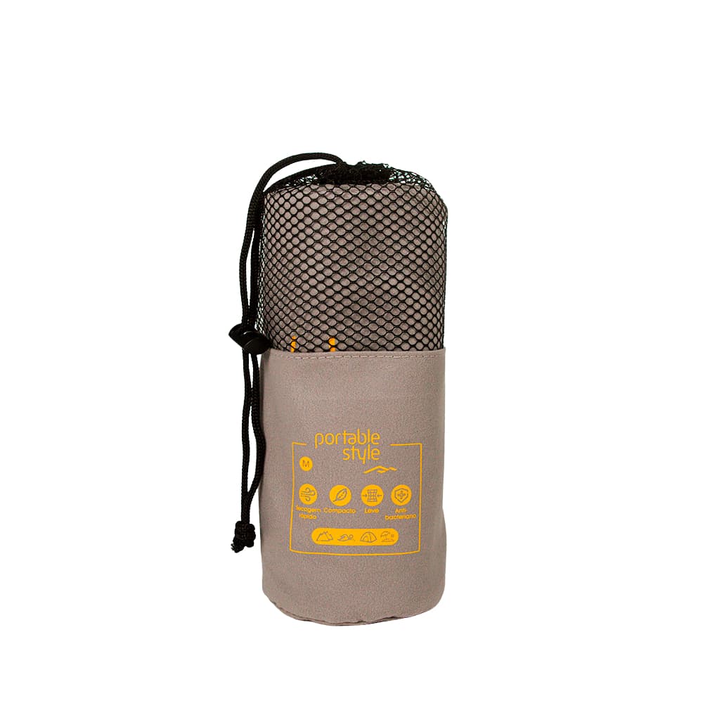 Toalha Seca Rápido Mágica Dry Fast Antiodor antibacteriano Camping Natação Microfibra Portable Style
