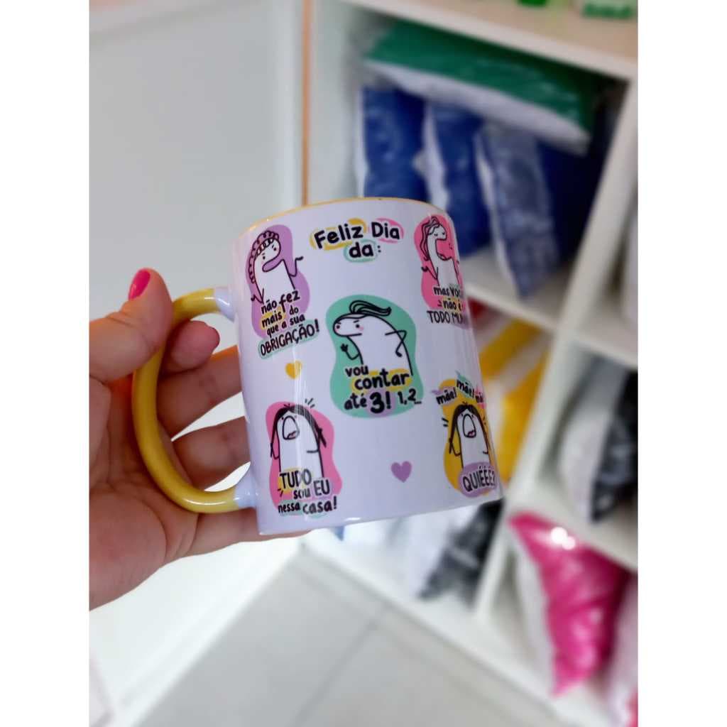 Caneca personalizada flork Dia Das Mães - Frases de Mãe!!!