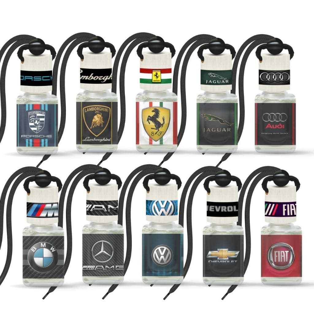 Kit 10 Cheirinho de Carro Aromatizante Automotivo Personalizado Revenda Coleções