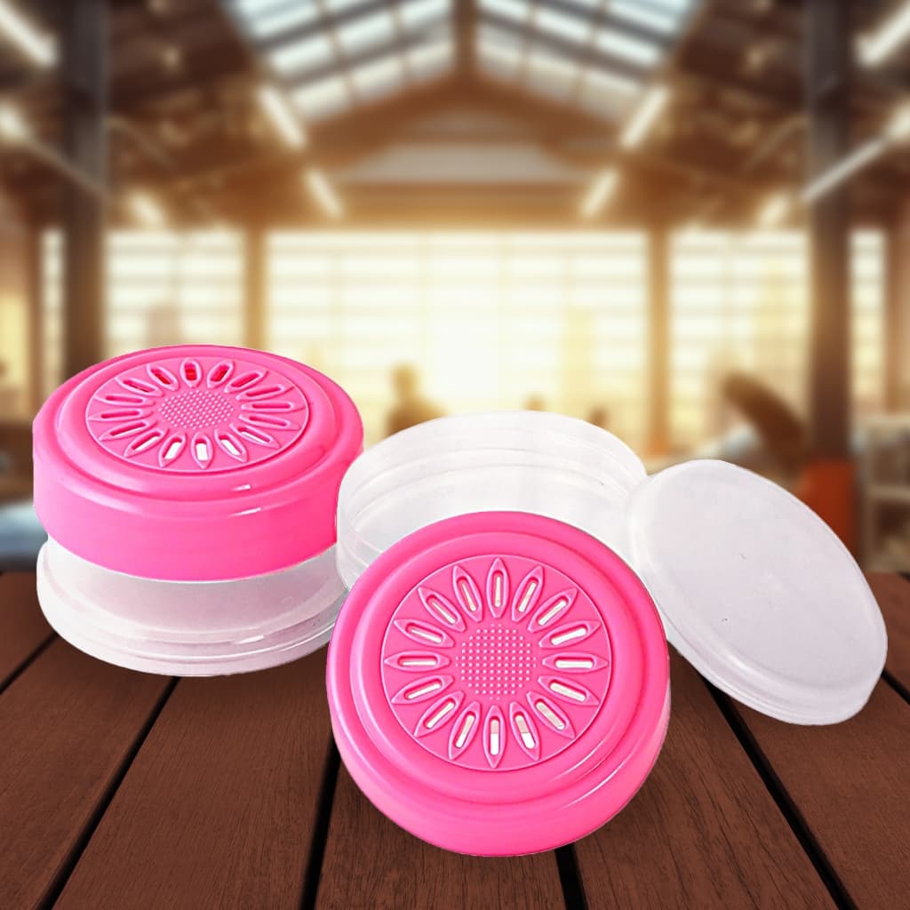 Aromatizador Pote plástico 30ml Tampa Caixa Com 50 Unidades Odorizador De Carro e casa ambiente