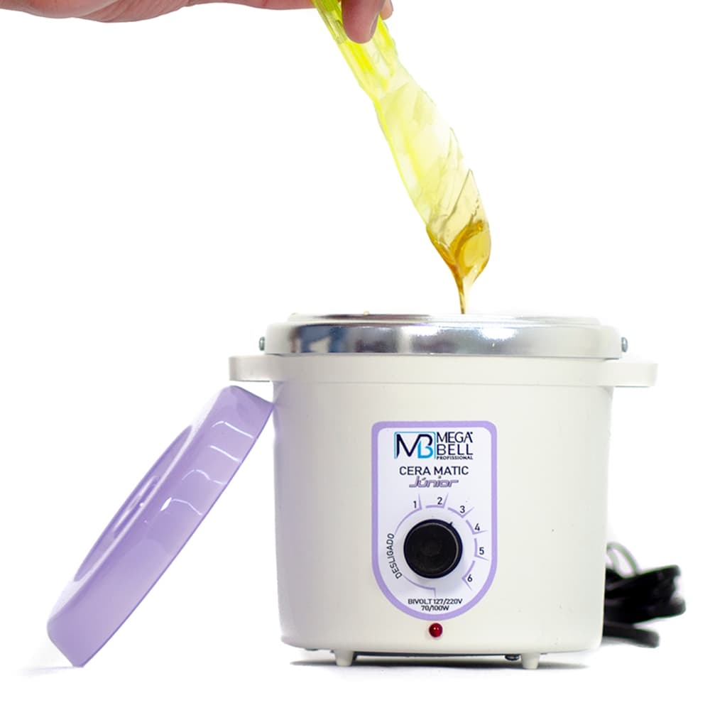 Termocera Aquecedor de Cera 400g Bivolt Sem Refil Branca Com Lilás (7103 MB)