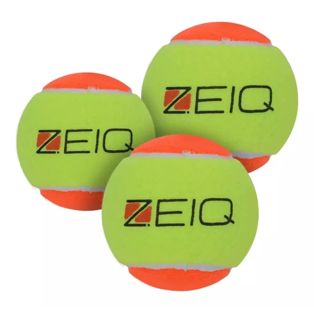 Kit com 3 Bola Beach Tennis Zeiq Profissional Original