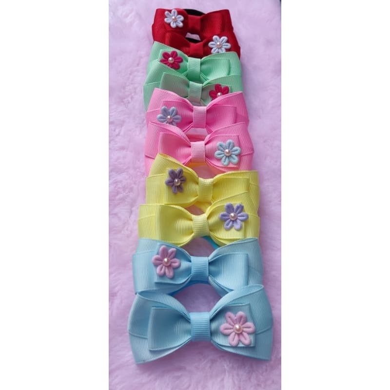kit 10 lacinhos Laços infantil na Xuxinha ou bico de pato