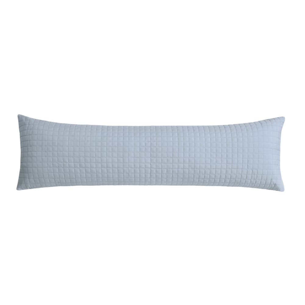 Fronha De Travesseiro De Corpo Matelado Branco Percal 180 Fios Branco 1,30m 0,40cm