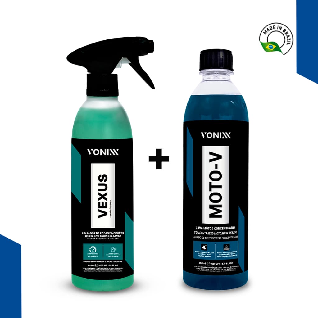 Vexus 500ml + Moto V 500ml - Kit Vonixx