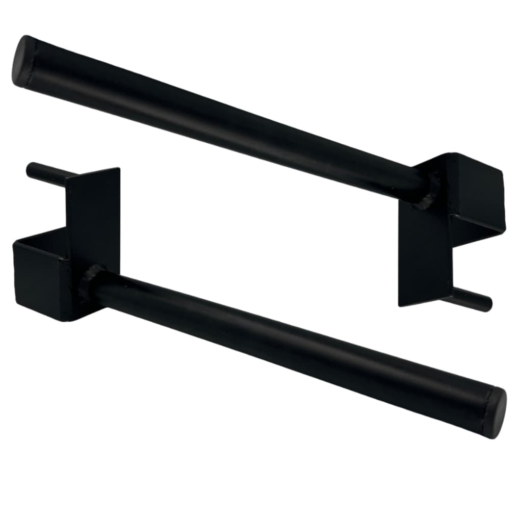 Par Suporte Expositor de Anilhas Para Power Rack Gaiola Funcional 50x50 de Alta Resistencia