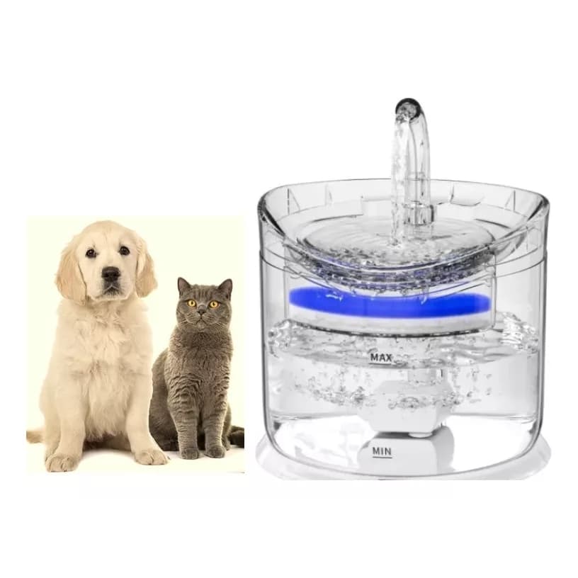 1,8l Fonte De Água Para Gatos Cachorros Bebedouro Filtro Água Fresca
