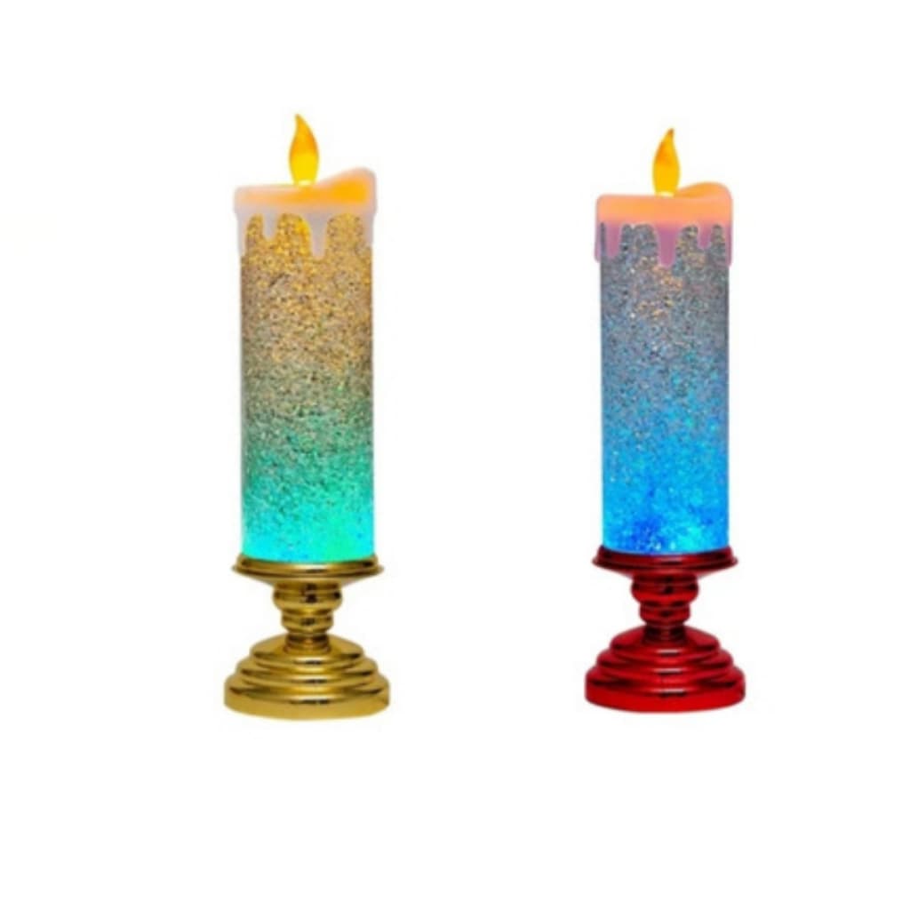 Luminária Vela Decorativa Redemoinho 26cm