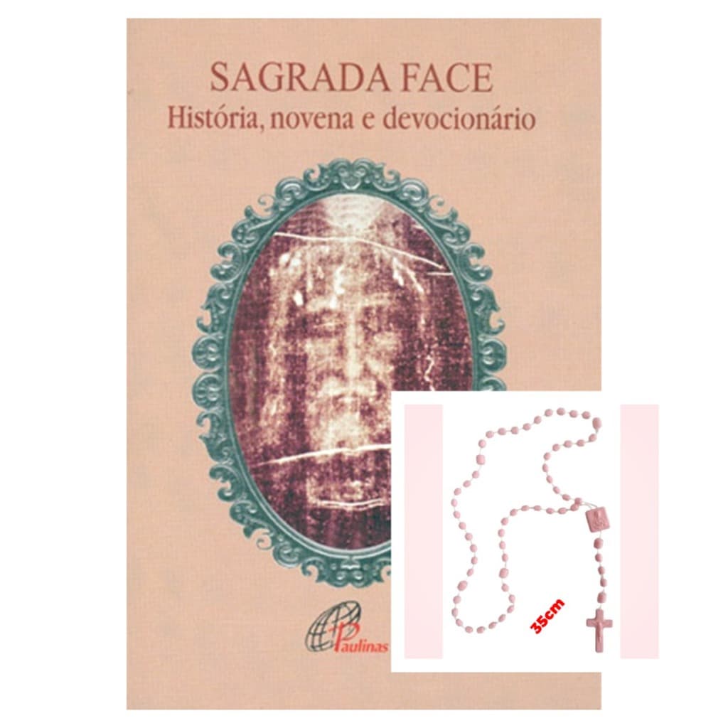 Livro Sagrada face: história, novena e devocionário - Religião Devocionarios + Terço