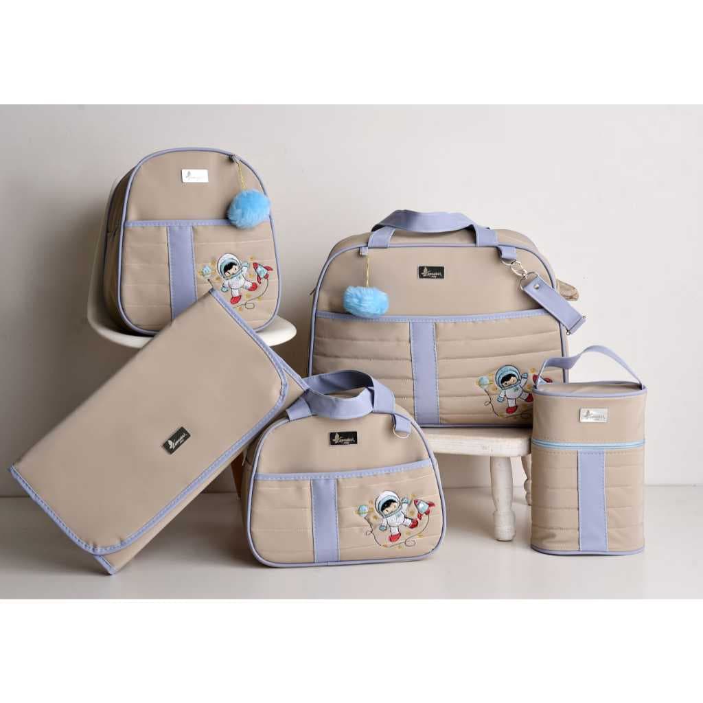 Bolsa Maternidade Menina/Menino Kit de Luxo Juda Baby