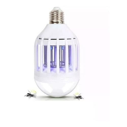 Lampada Led Luminaria Mata Mosquitos Mosca Insetos