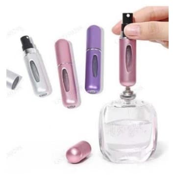 Porta Perfume Recarregavel Portatil Spray 5ml