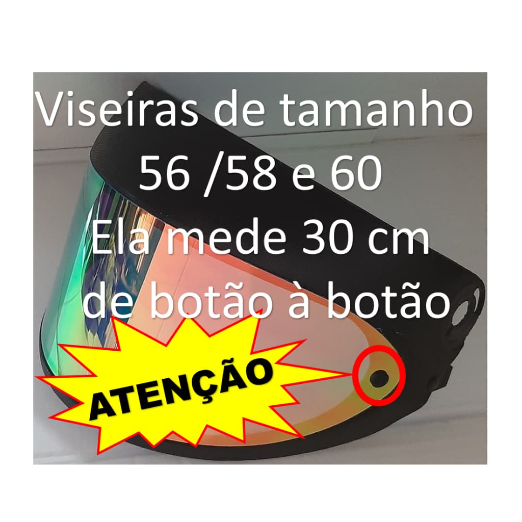 60 VISEIRAS DE REPOSIÇÃO SAN MARINO  NA COR CAMALEÃO E CAMALEÃO VERDE  (serve somente nos tamanhos 56 /58 e 60)
