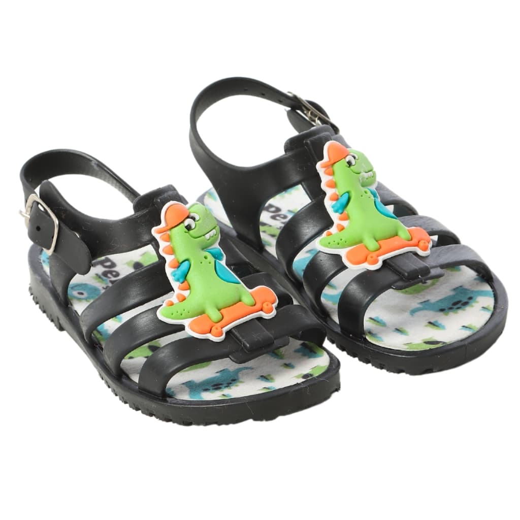 Papete infantil dino skate sandália menino antiderrapante Juju Shoes