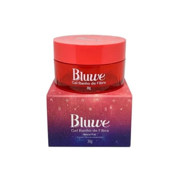 🔥 Gel Banho de Fibra Natural Pink - 30g - Bluwe - ORIGINAL 🔥