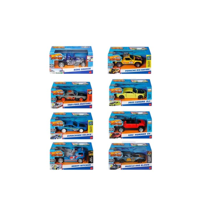 Hot Wheels Pull-back Speeders Com Ficção em Metal 1:43 Hpr70