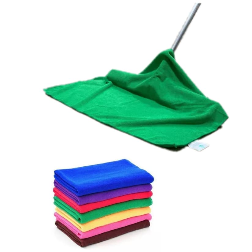 Kit 06 Panos de Microfibra Grande para Limpeza Geral 50x60cm