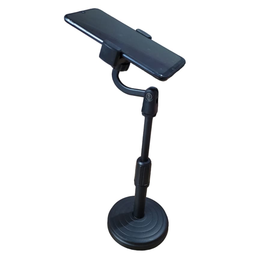 Suporte para celular de mesa portátil articulado universal