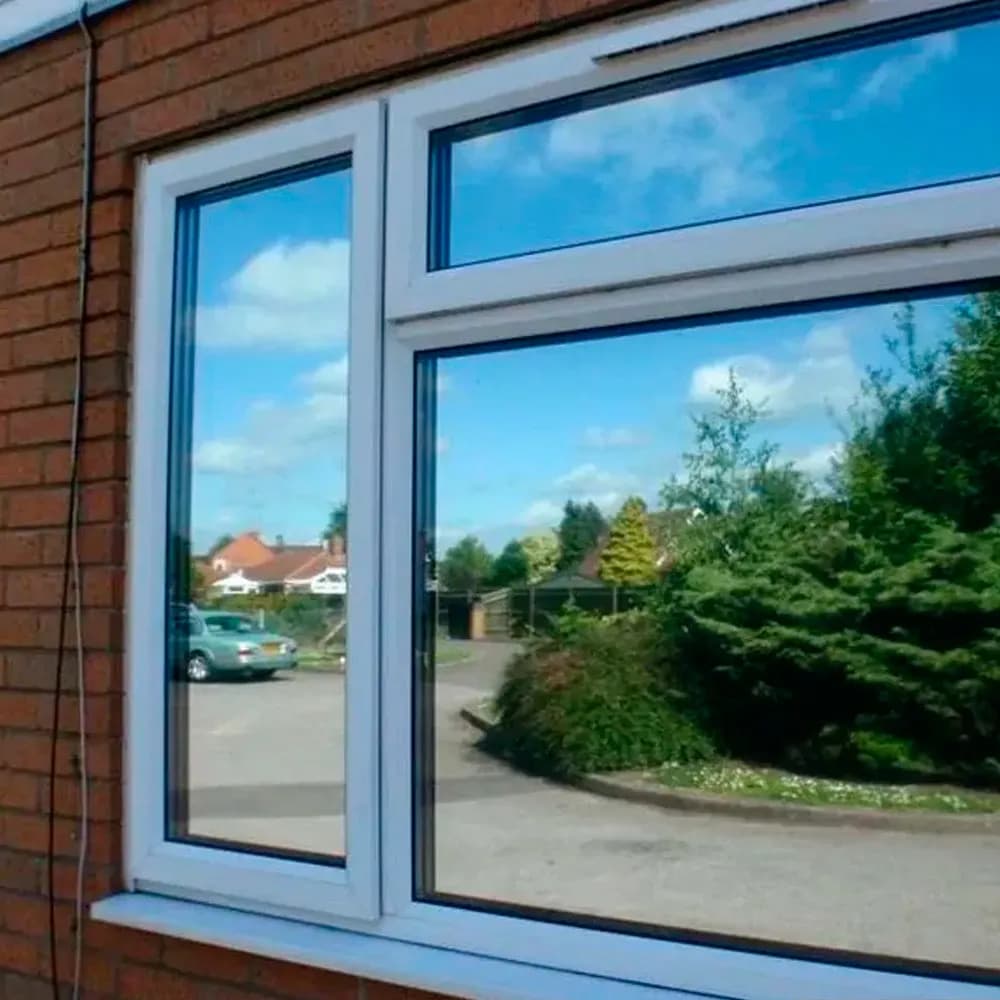 Insulfilm Película Prata para vidro 1,20 m X 3 metros Prata/Prata ou Prata/Fumê