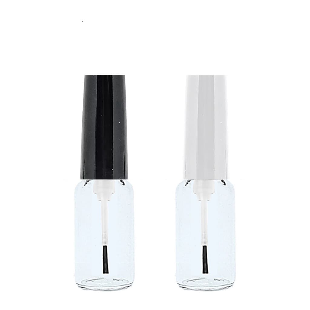 Frasco Para Esmalte 5ml De Vidro Com Tampa (50 Unidades)
